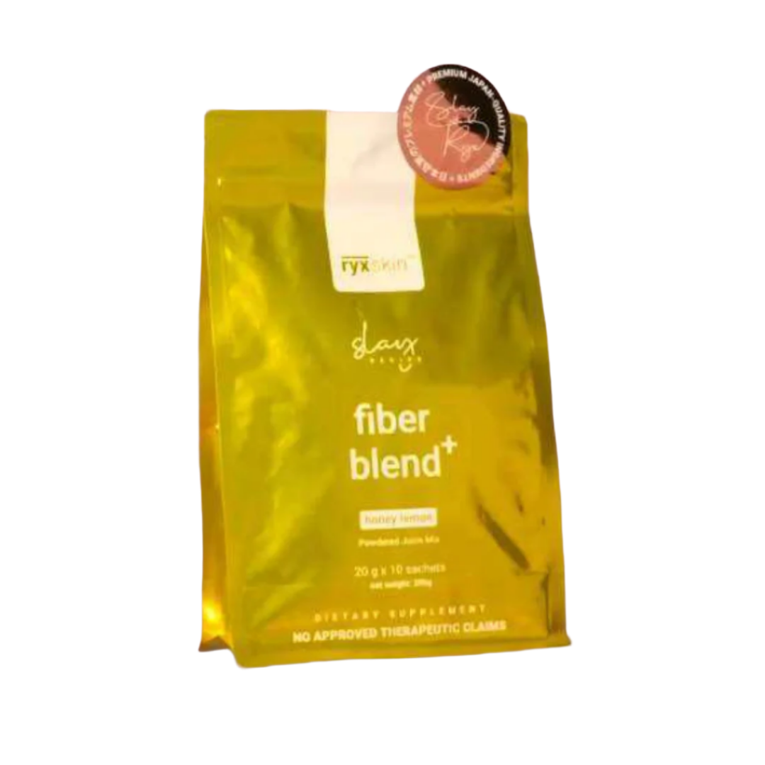 SLAY RECIPE Fiber Blend Powder Juice Drink (Honey Lemon) by RYXSKIN SINCERITY - 10 Sachet
