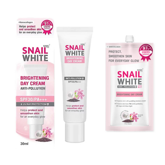 SNAILWHITE Brightening Day Cream (Anti-Pollution, SPF30PA+++) by NAMULIFE