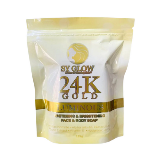 SY GLOW 24K Gold Luminous Face & Body Soap 125g