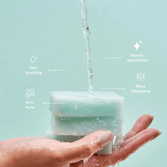 Seoul White Korea Bye Bye Acne Bright & Clear Pimple-Fighting Bar Soap 60g x 2 Pack