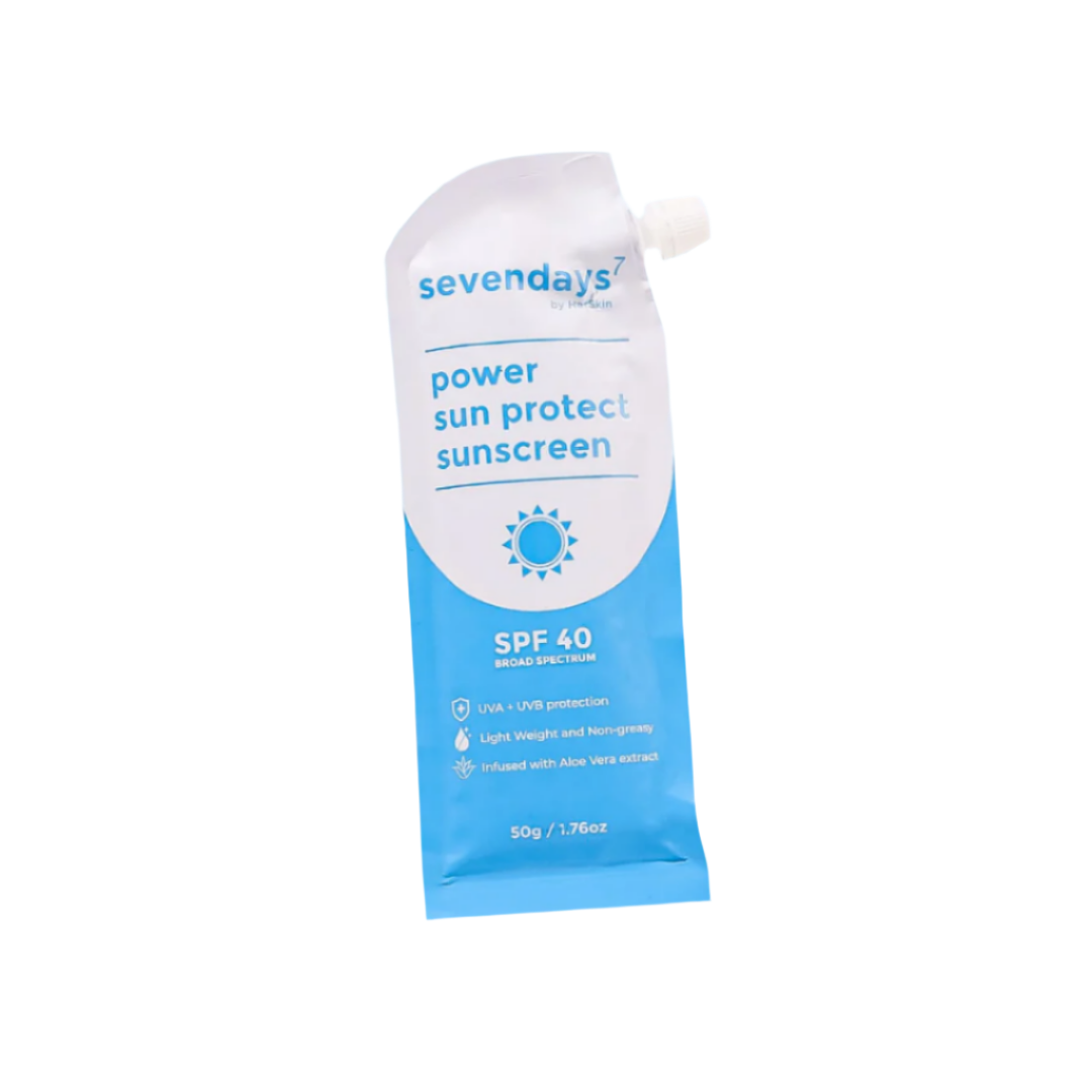 SevenDays Power Sun Protect Sunscreen SPF40 UVA+UVB by HerSkin 50g
