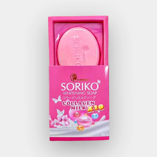 Soriko Whitening Soap (Collagen Milk) 80g