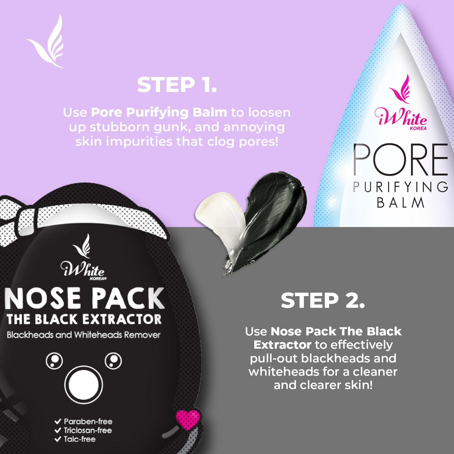 iWhite Korea Glow Nose Pack: The Black Extractor