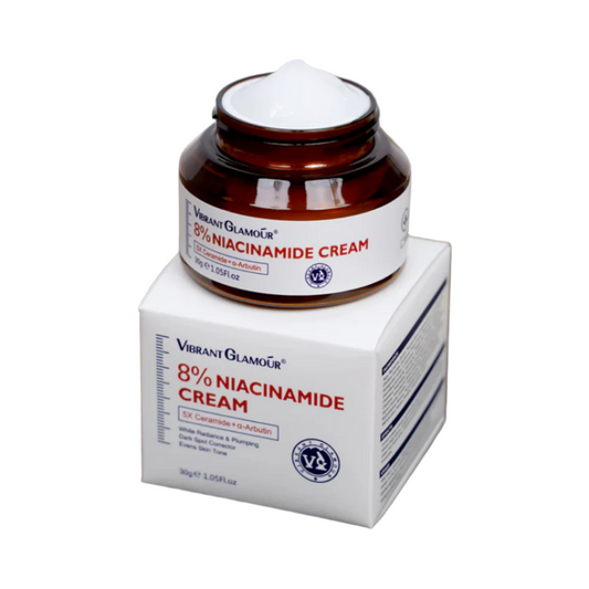 VIBRANT GLAMOUR 8% Niacinamide Cream (5X Ceramide + a-Arbutin) 30g