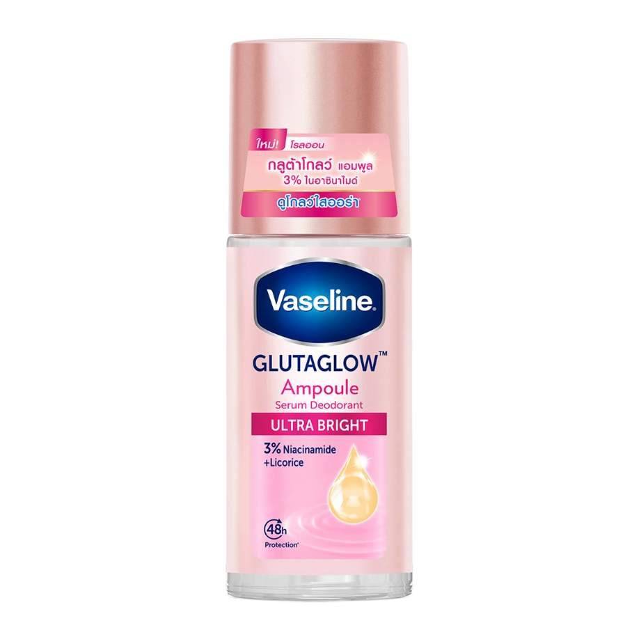 Vaseline GlutaGlow Ampoule Serum Deodorant Roll (Ultra Bright) 45mL