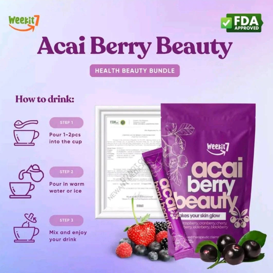 WEEKIT7 Acai Berry Beauty - 7x5g Sachets