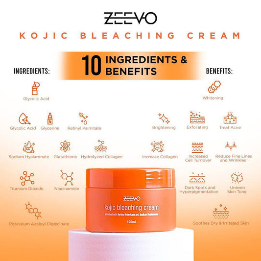 Zeevo Kojic Bleaching Cream 100mL