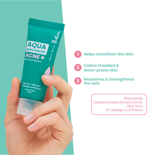 iWhite Korea Aqua Moisturizer Acne+ (Refine & Strengthen) 50ml