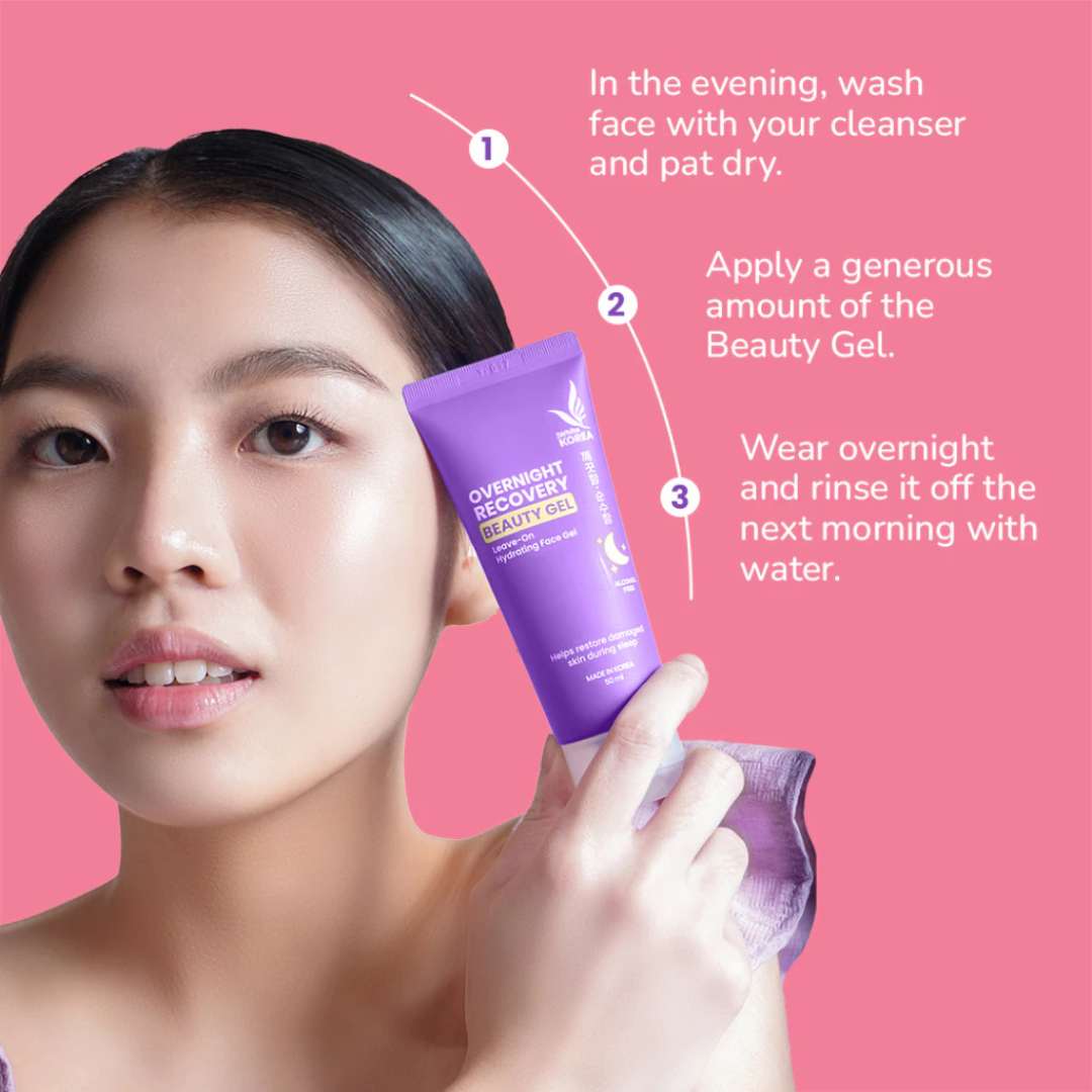 iWhite Korea Overnight Recovery Beauty Gel Leave-On 50ml