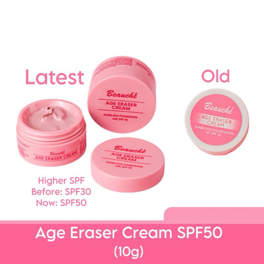 BEAUCHE Age Eraser Cream Sunblock Foundation SPF50 10g