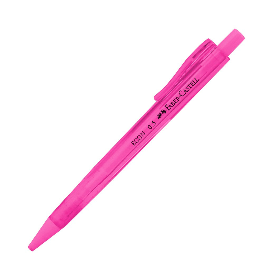 Faber-Castell Econ Druckbleistift Mechanical Pencil 0.5 2B | Mint or Pink