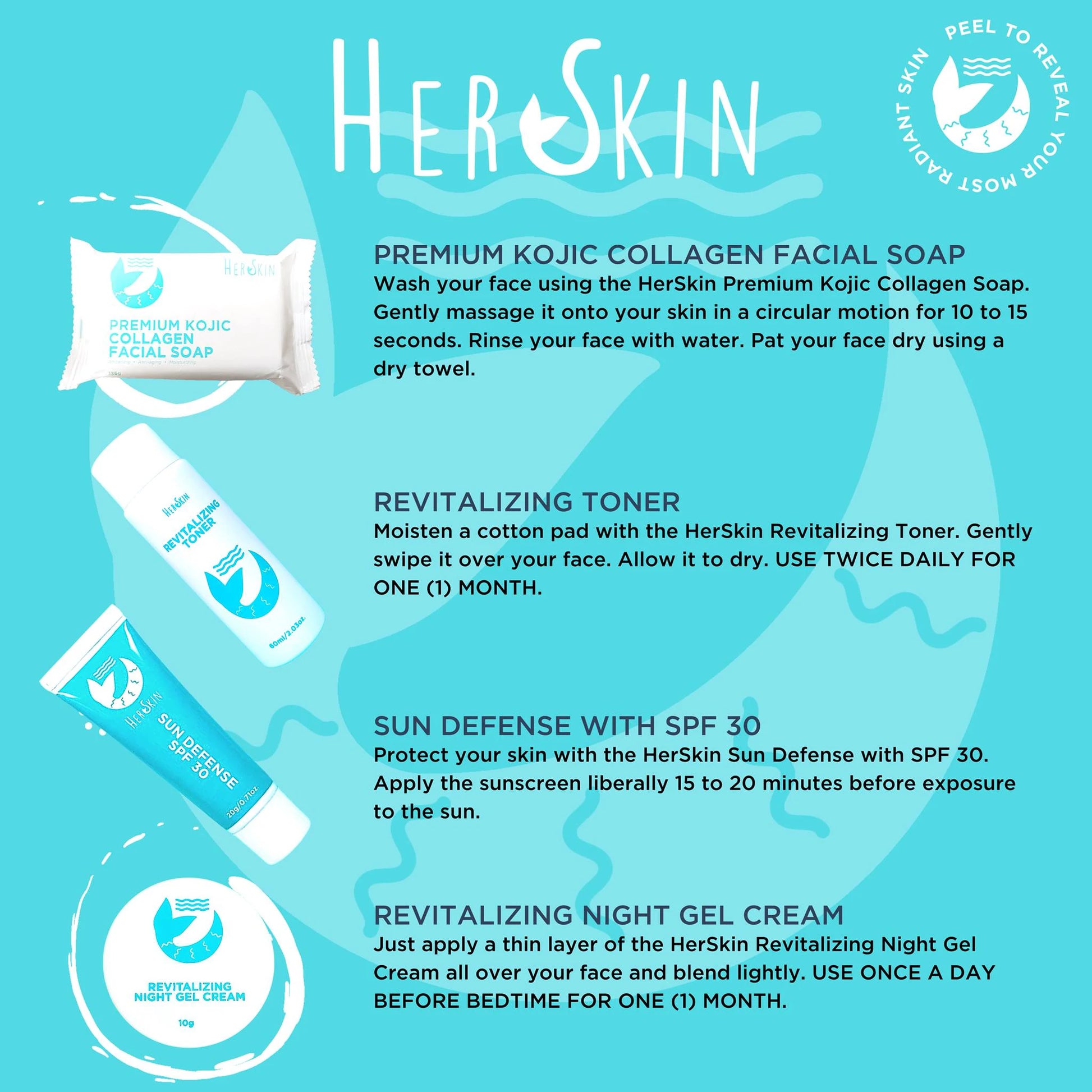 HerSkin Revita-Glow Skin Rescue Set