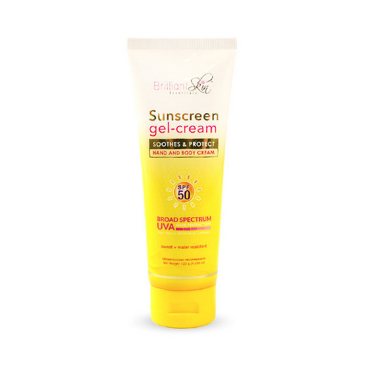 Brilliant Skin Hand and Body Sunscreen Gel-Cream SPF50 120g