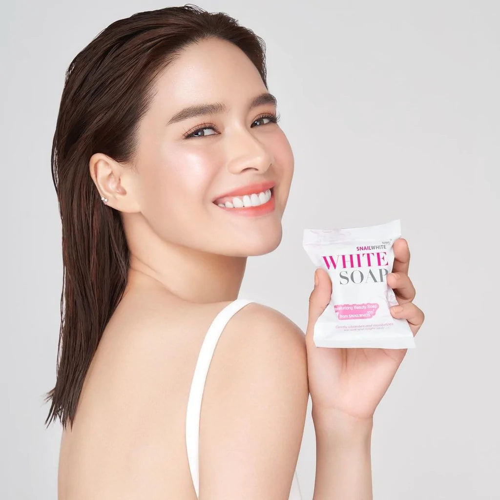 SNAILWHITE White Soap (Moisturizing) by NAMU LIFE 50g