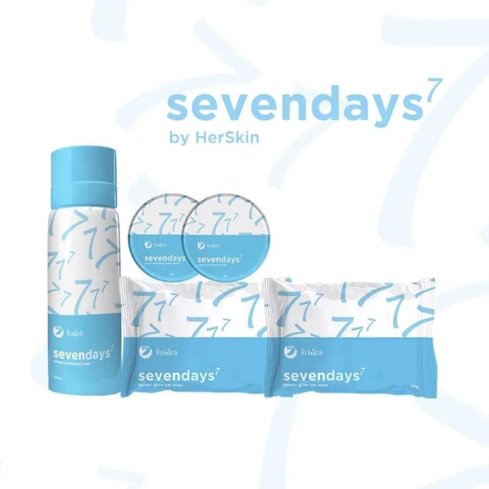 SEVENDAYS Power Exfoliating Rejuvenating Set by HerSkin 7days