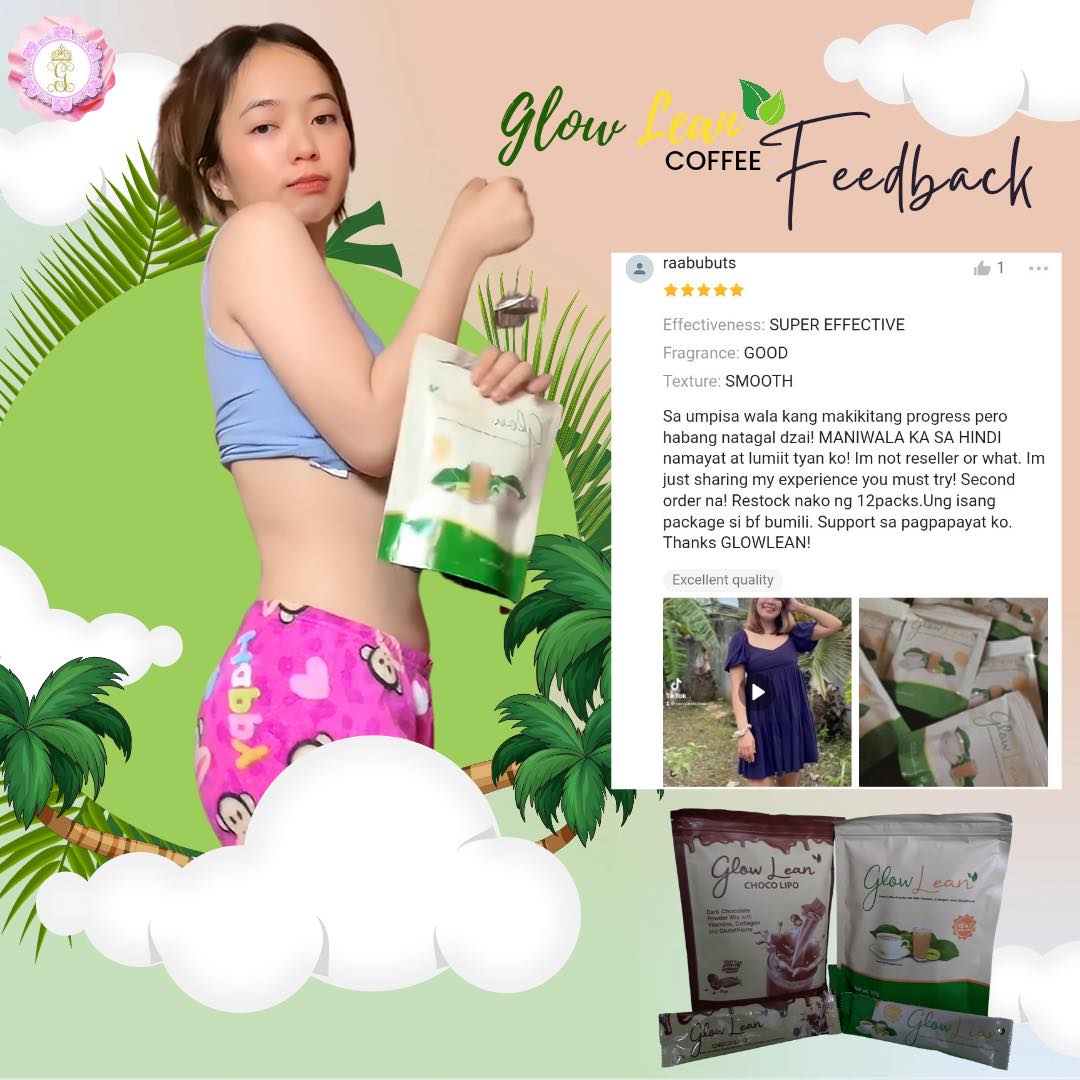 Glow Lean Green Coffee w/ Vitamins, Collagen and Glutathione by Gorgeous Glow