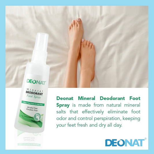 DEONAT Mineral Deodorant Foot Spray 100mL