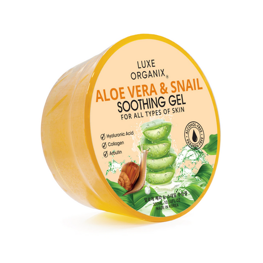 Luxe Organix Aloe Vera & Snail Soothing Gel 300mL