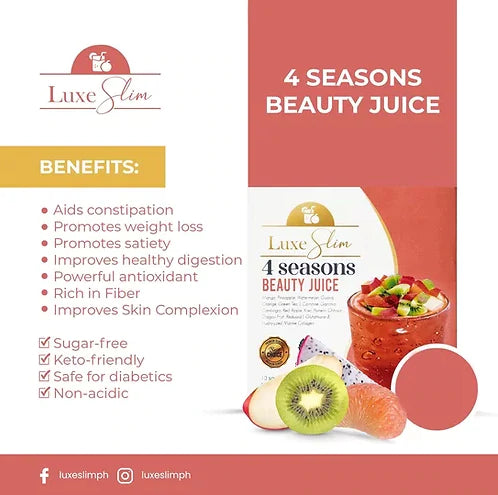 Luxe Slim 4 Seasons Beauty Juice 21g x 10 sachets