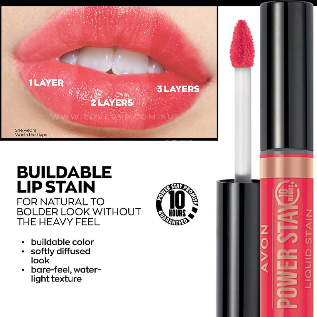 Avon Power Stay Liquid Stain 3ml  | Choose A Shade