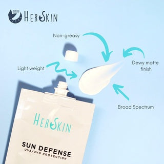 HerSkin Sun Defense UVA/UVB Protection SPF45 50g