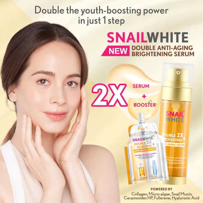 NAMU Life SNAILWHITE Double Boosting Anti-Aging Serum