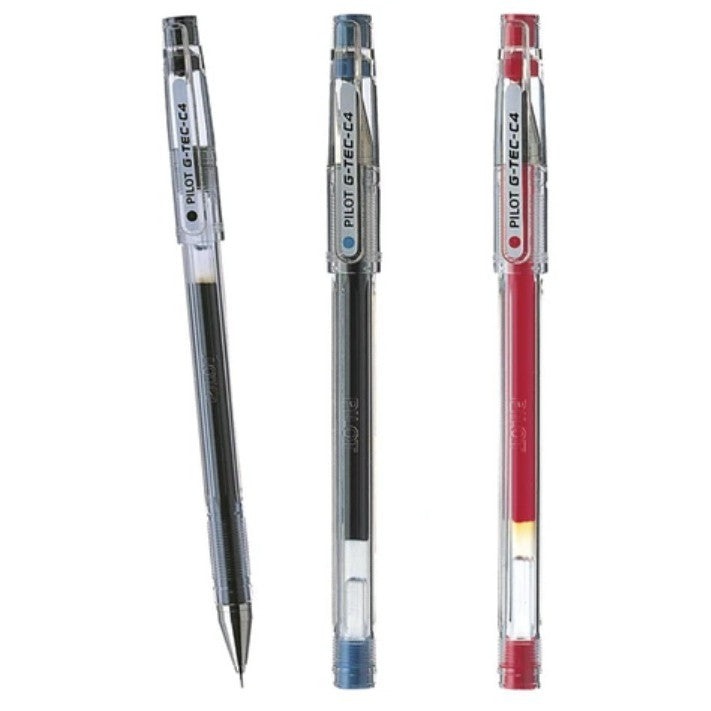 Pilot G-Tec Ball Point Pen 0.4mm | Choose Your Colour
