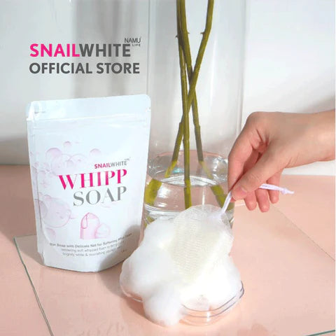 SNAILWHITE Whipp Soap 100g by NamuLife