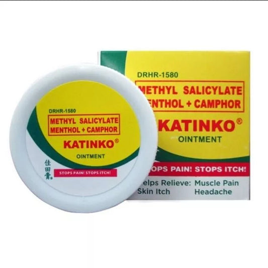 Katinko Camphor + Menthol + Methyl Salicylate Ointment 