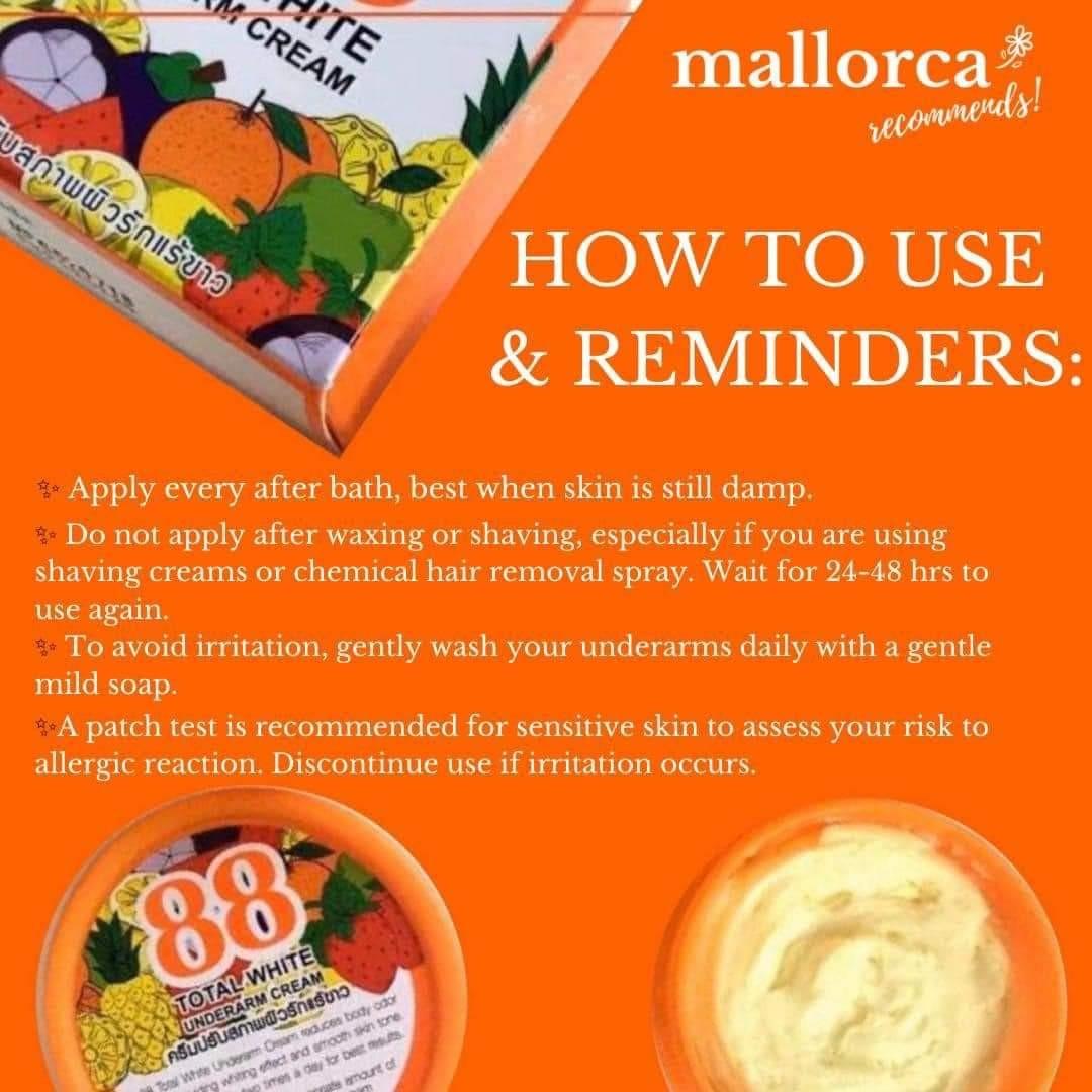 88 Total White Underarm Cream Australia Love Rys AU