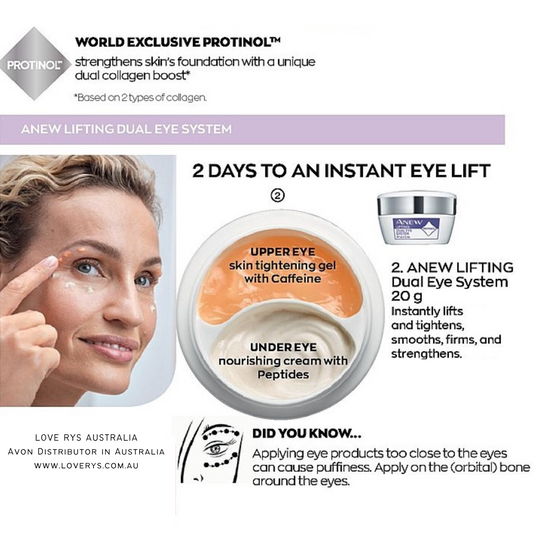 Avon Anew Lifting Dual Eye System 20g