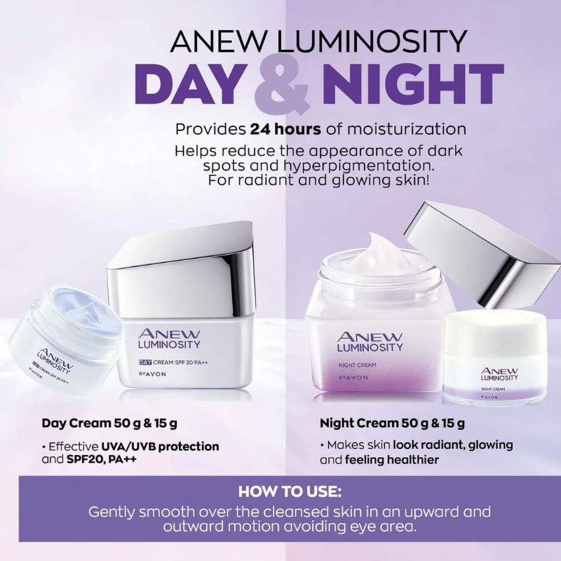 Avon Anew Luminosity Day Cream SPF20 PA++ 50g