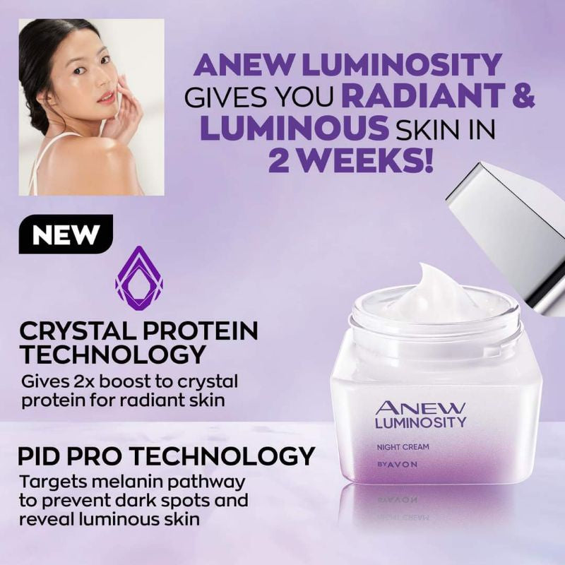 Avon Anew Luminosity Night Cream 50g