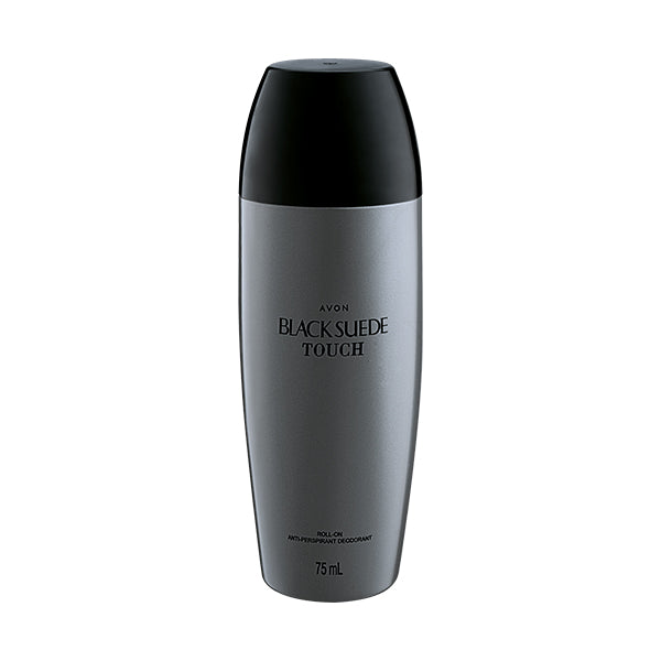 Avon Black Suede Touch Roll-On Anti-Perspirant Deodorant 75mLAvon Black Suede Touch Roll-On Anti-Perspirant Deodorant 75mL