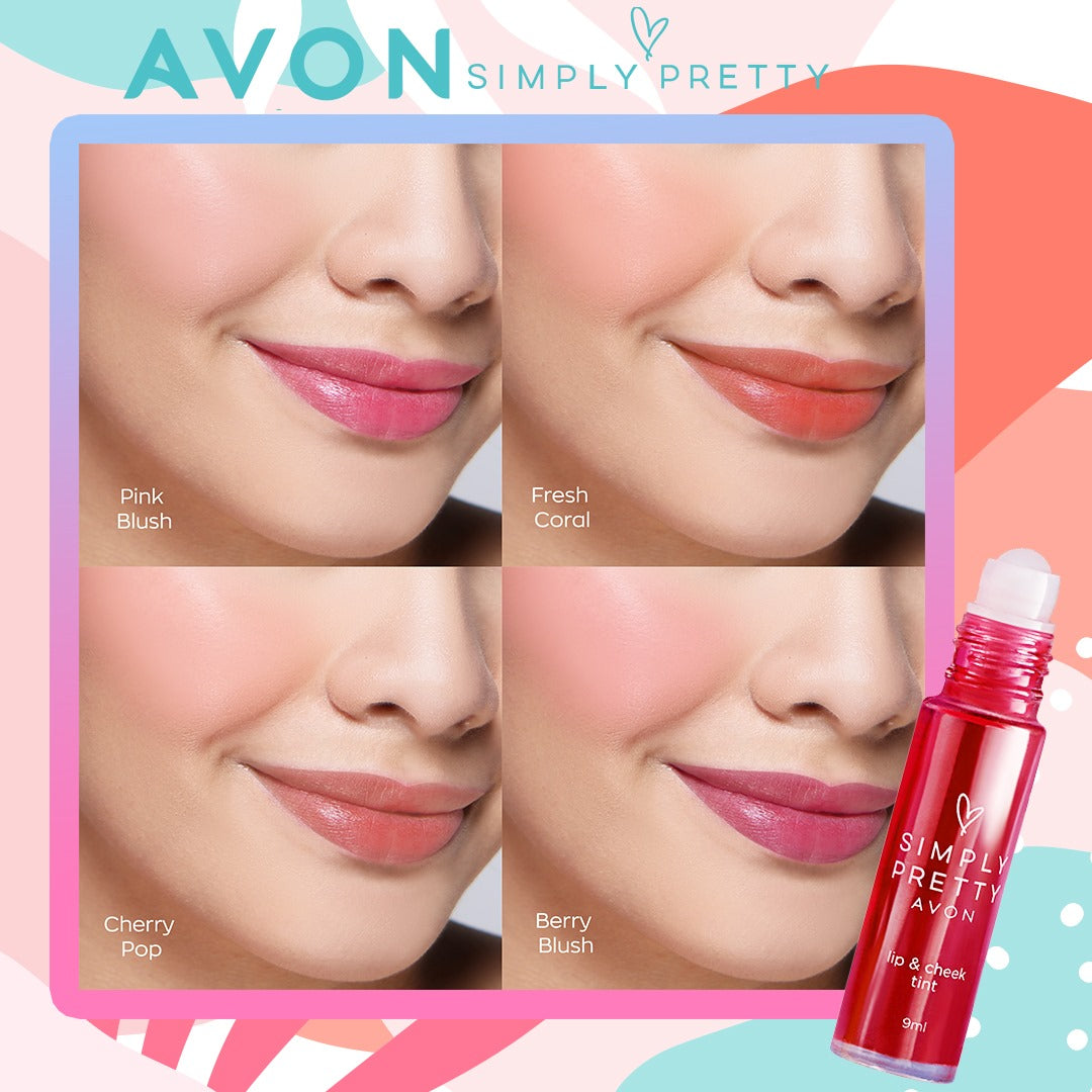 Avon Simply Pretty Lip And Cheek Tint 9mL