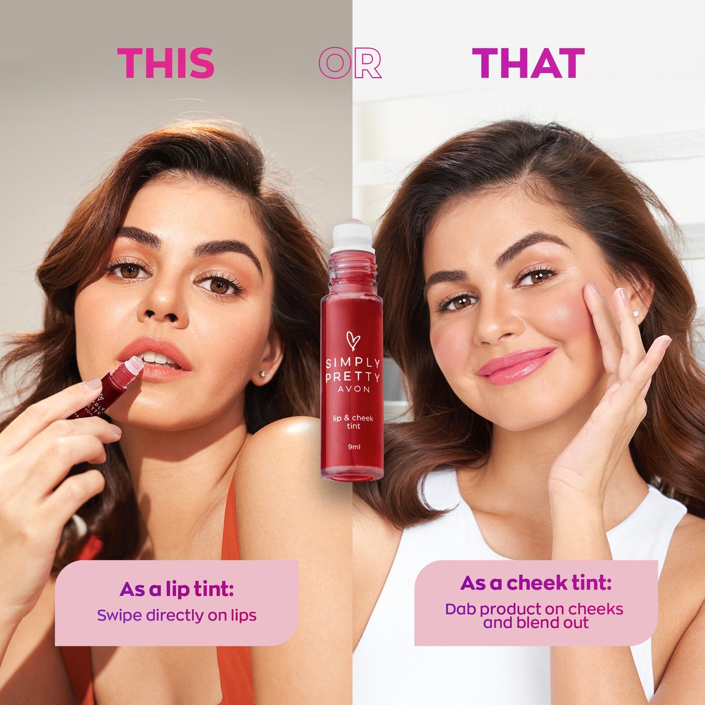 Avon Simply Pretty Lip And Cheek Tint 9mL