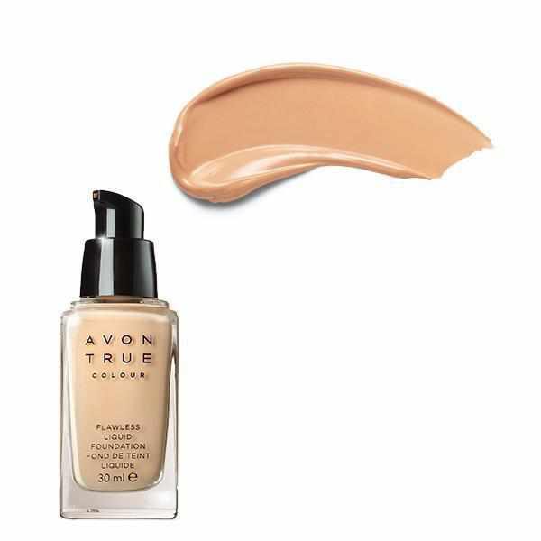 Avon True Colour Flawless Liquid Foundation SPF15 30mL shell
