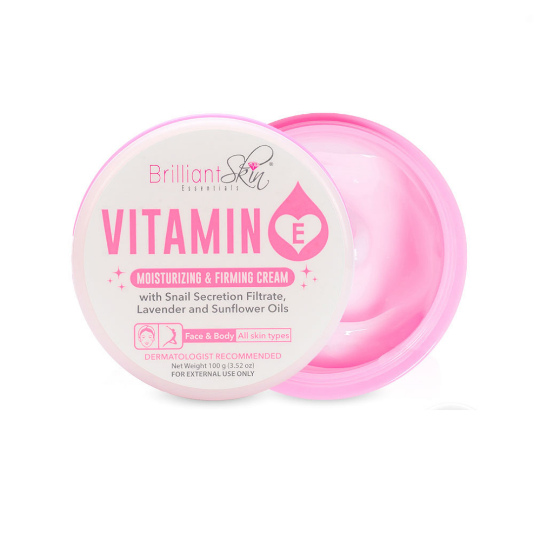 BRILLIANT SKIN Vitamin E Moisturizing & Firming Cream 100g
