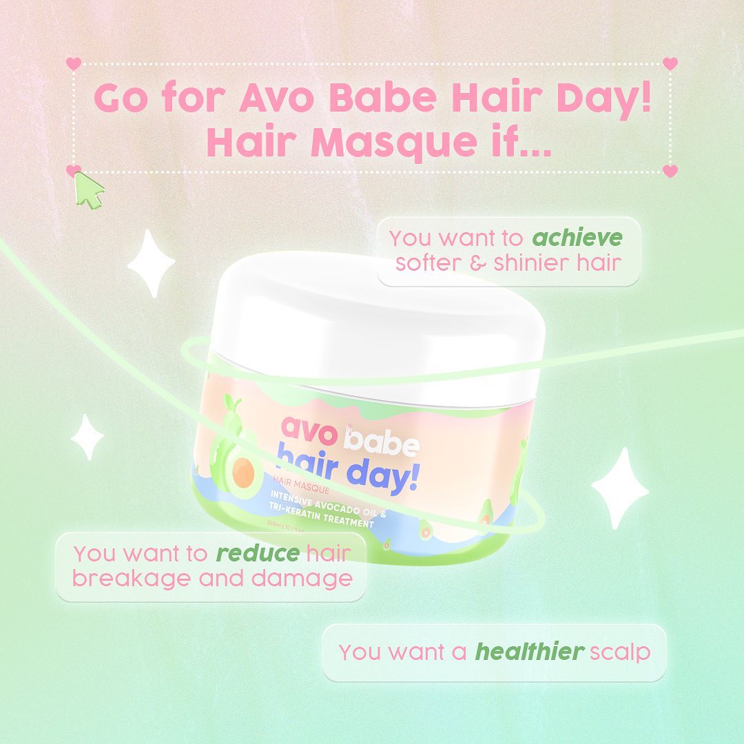 Babe Formula Avo Babe Hair Avocado Oil & Keratin Treatment 300mL