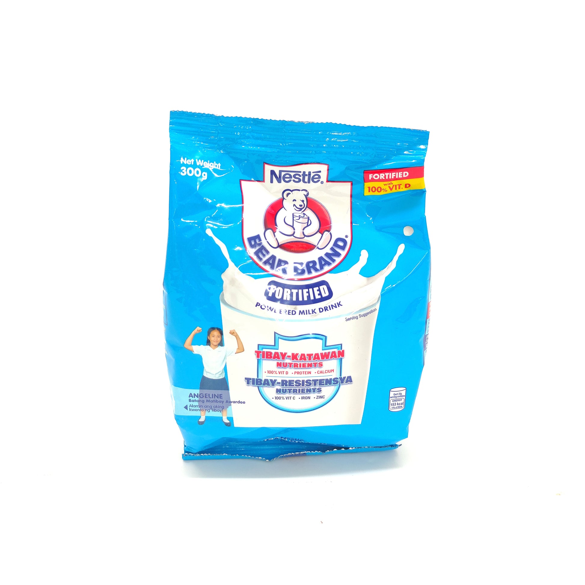 Bear Brand Fortified Powdered Milk Drink 300g
