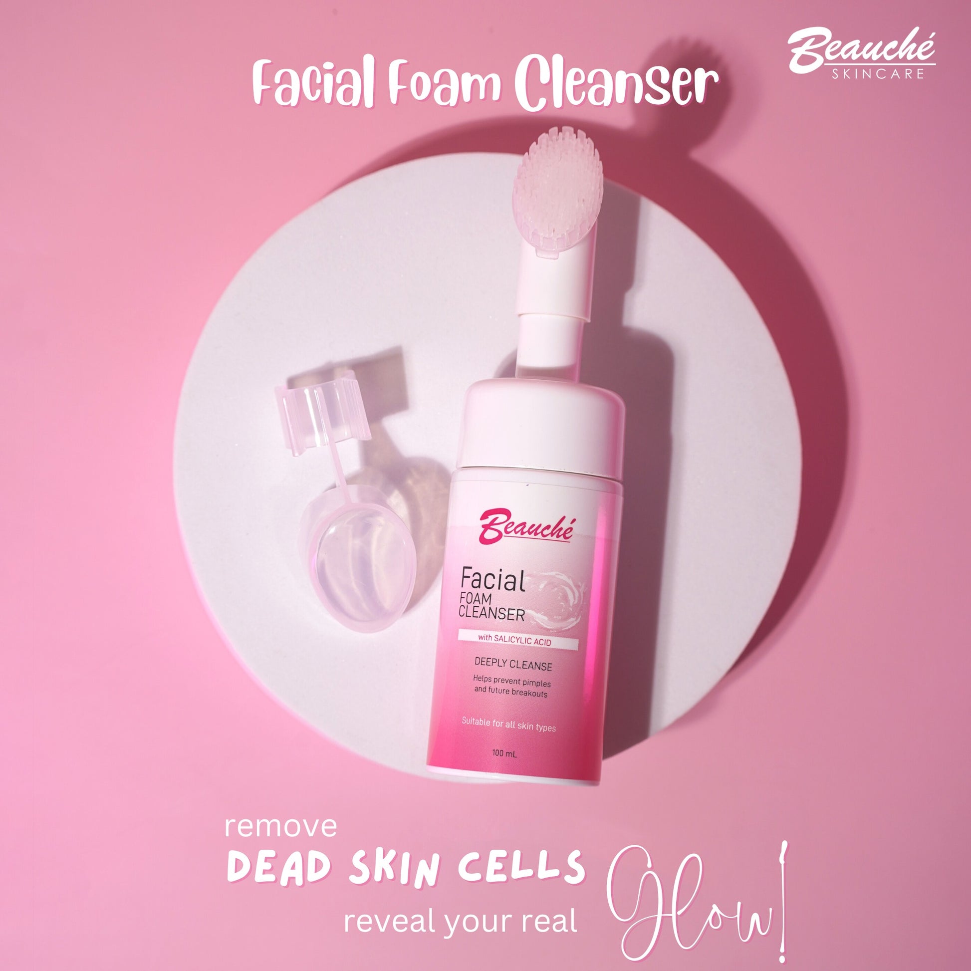 Beauche Facial Foam Cleanser w Salicylic Acid 100mL