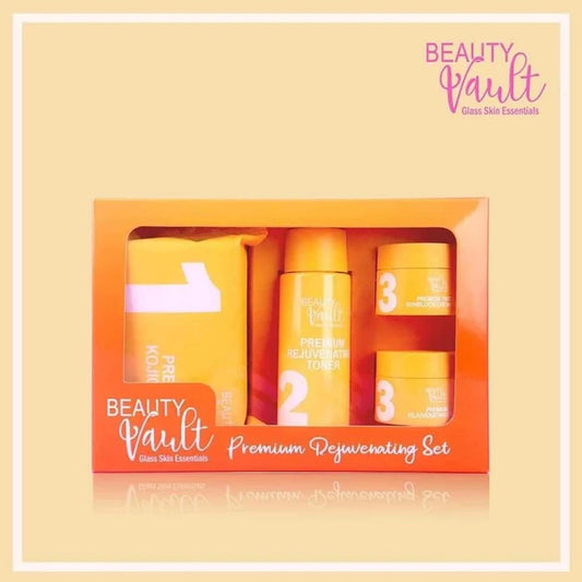 Beauty Vault Glass Skin Essentials Premium Rejuvenating Set