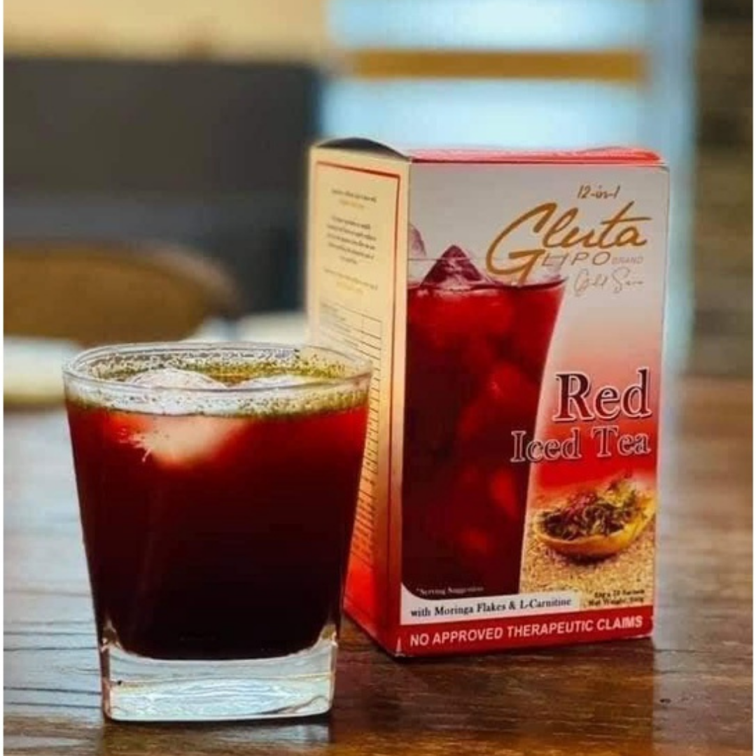 GLUTA LIPO Gold Series Signature (Red Iced Tea) - 10 Sachets