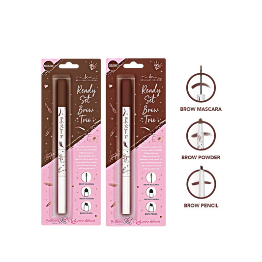 Brilliant Colours Ready Set Brow Trio