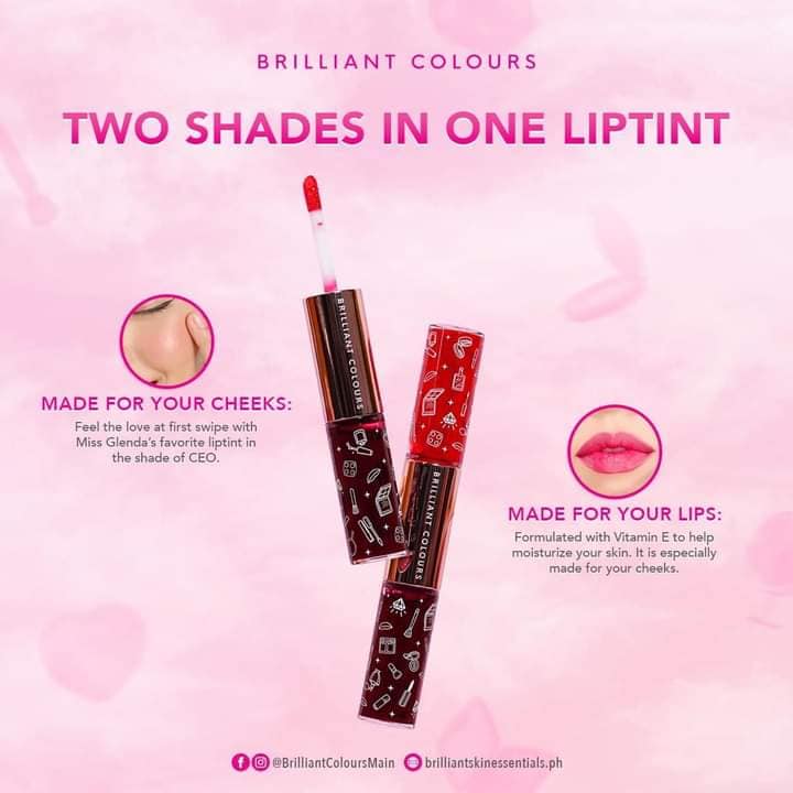 Brilliant Skin Colours Lip & Cheek Tint Duo (CEO & BLOOMING)