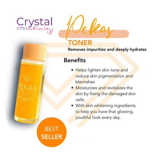 Crystal Infinity Pekas 10-in-1 Skin Repair Toner 60mL
