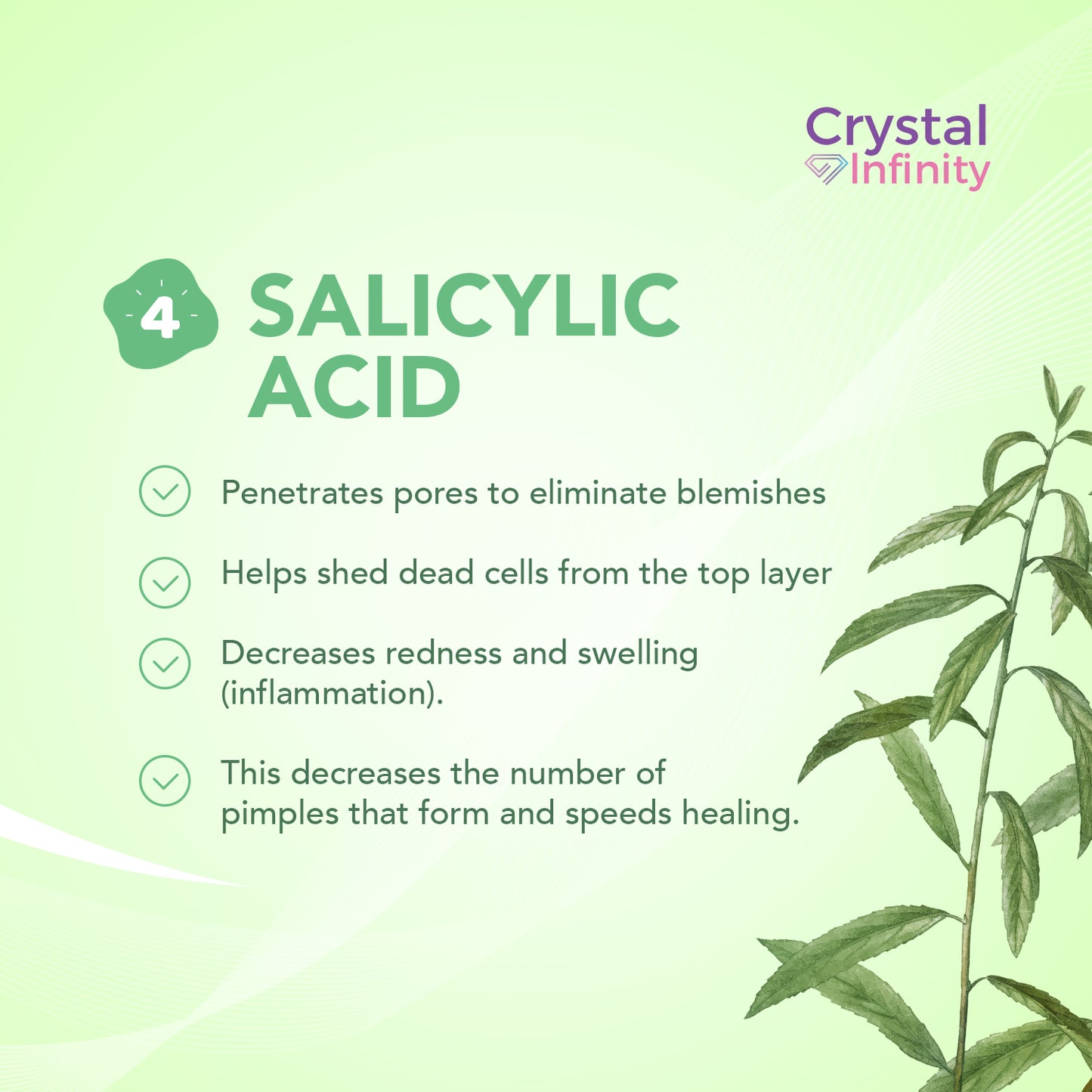 Crystal Infinity Pekas Cream 15g