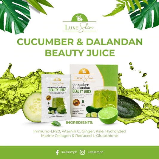 Luxe Slim Cucumber Dalandan Beauty Juice 21g x 10 sachets