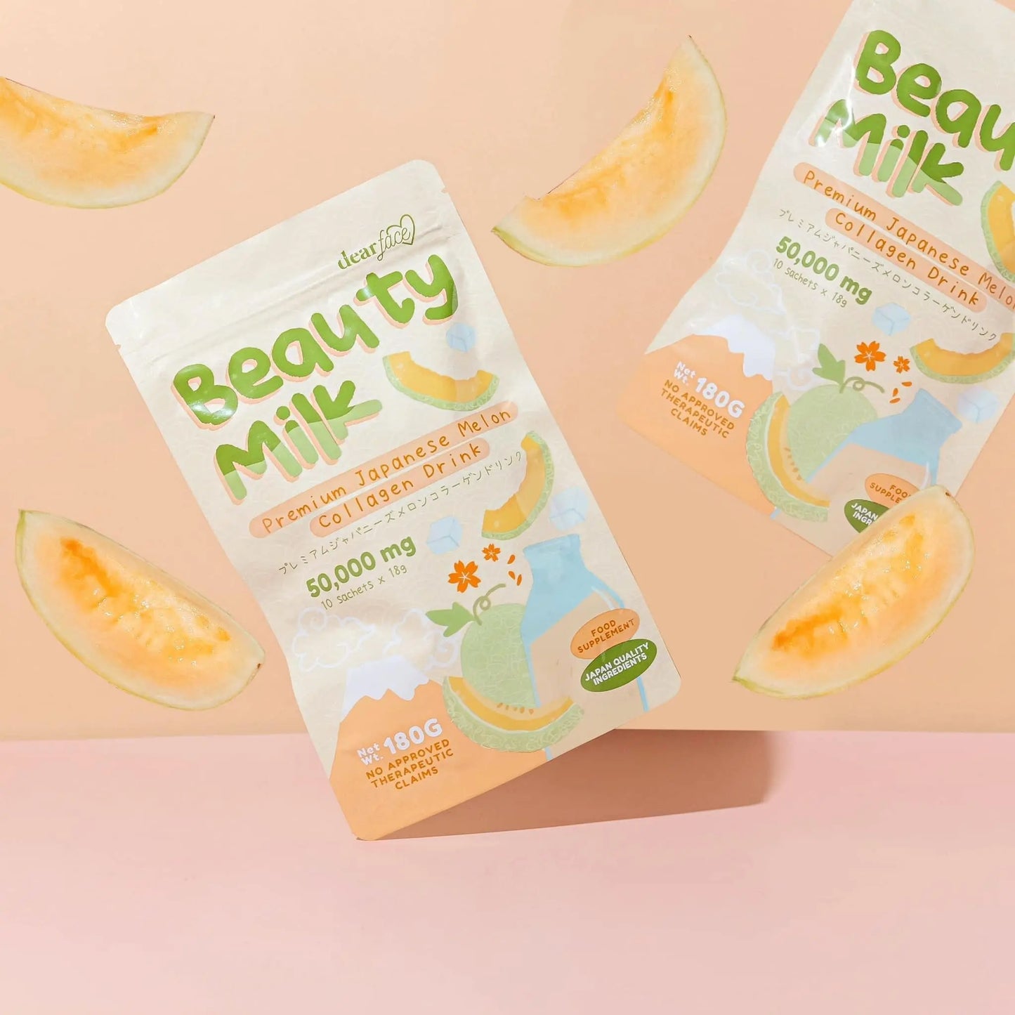 Dear Face Beauty Milk Premium Japanese Melon Collagen Drink