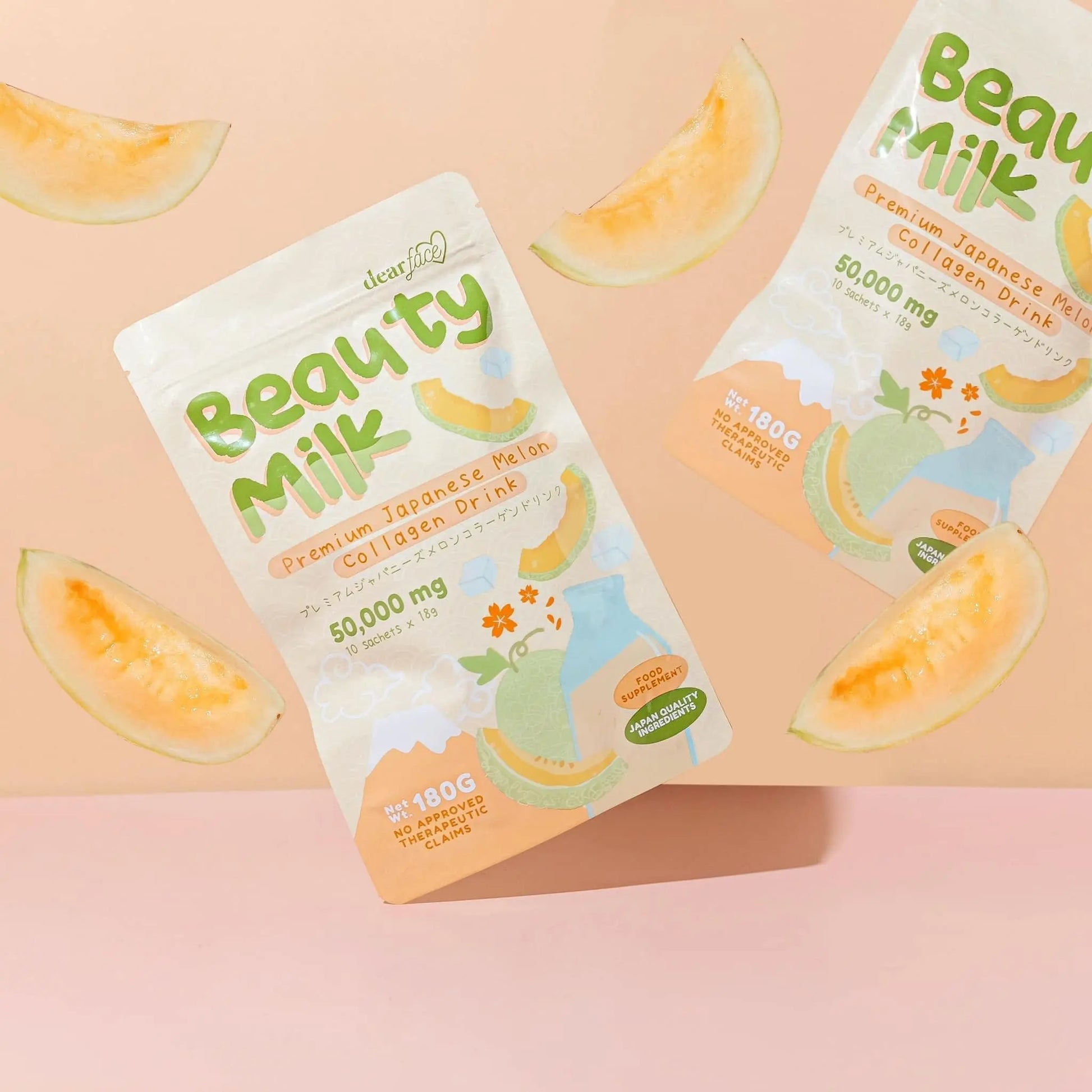 Dear Face Beauty Milk Premium Japanese Melon Collagen Drink